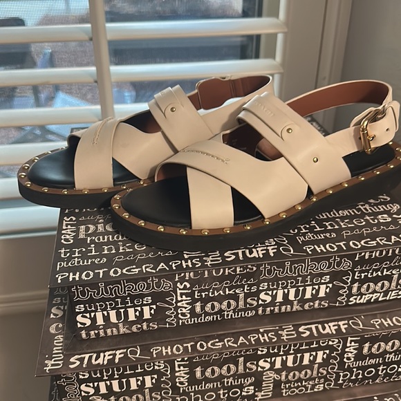 Coach sandals size 6.5 - Picture 3 of 9